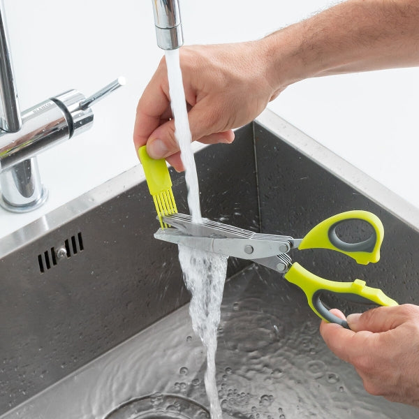 InnovaGoods Fivessor Kräuterschere 5-in-1 – ergonomisch, multifunktional, kompakt