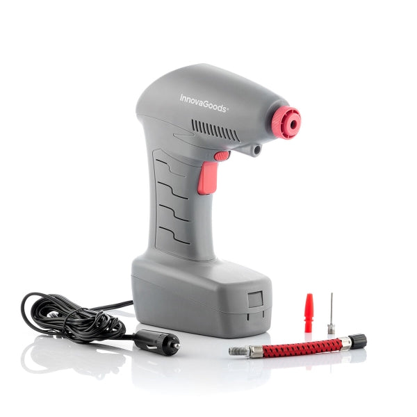 InnovaGoods AirPro+ LED-Kompressor 12V 100W – Kompakt, Tragbar, Multifunktion