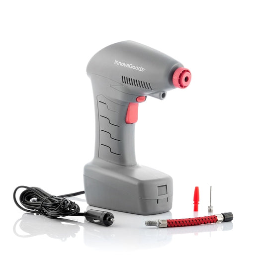 InnovaGoods AirPro+ LED-Kompressor 12V 100W – Kompakt, Tragbar, Multifunktion